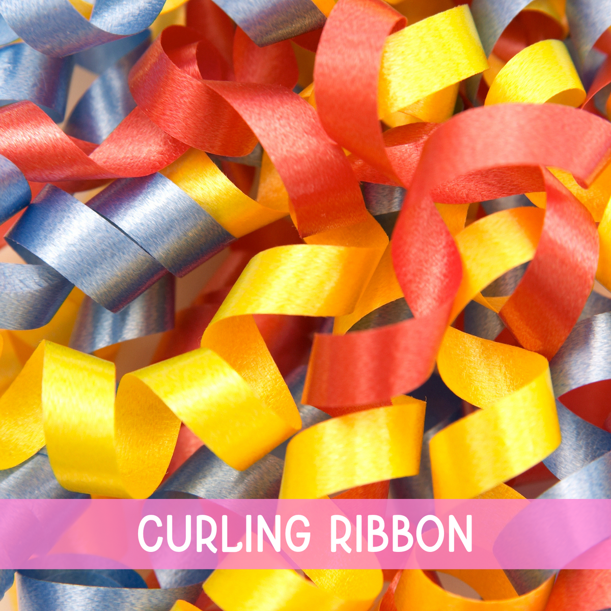 Curling Ribbon Tagged