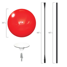 Load image into Gallery viewer, 30" MegaPole Kit with Double Weighted Base