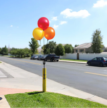 Load image into Gallery viewer, BalloonBobber® 3-Balloon Cluster Pole Kit with Brackets with Screws & Bands