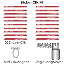 Load image into Gallery viewer, 29020 Stick-n-Clik (20/bag)