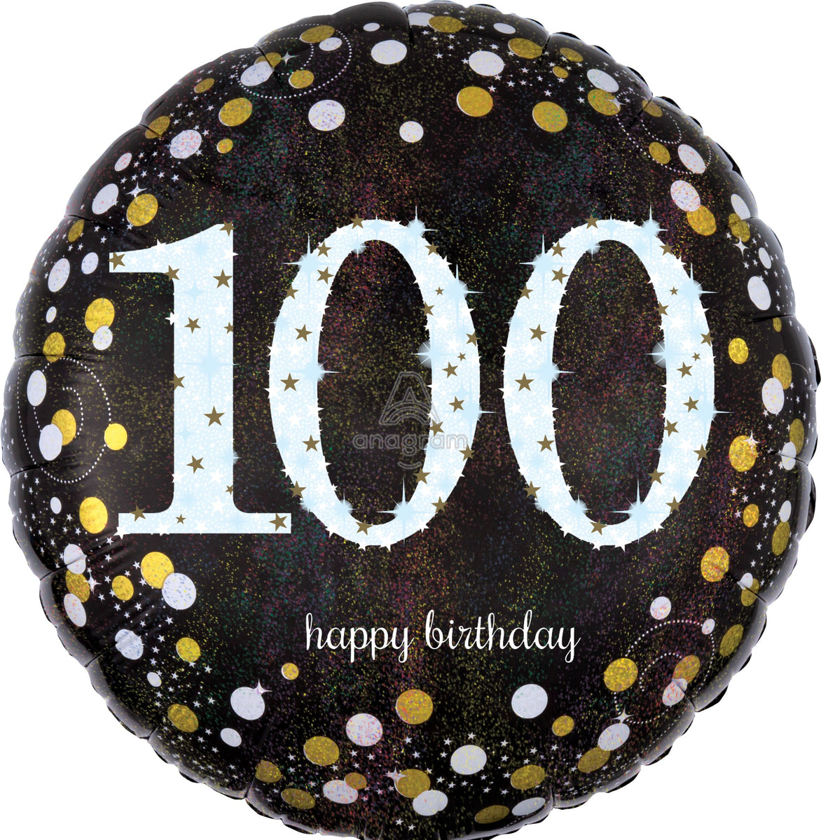 Sparkling Birthday 100 – Dekorations-Set Für Geburtstagspartys
