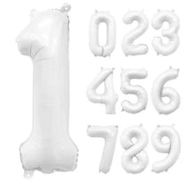 Load image into Gallery viewer, 55478 Ellie's White Number "1"