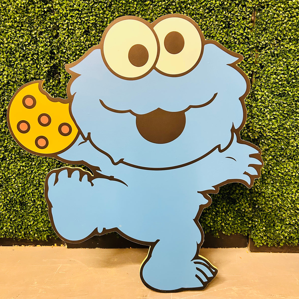3ft Cookie Monster Cutout Rental Westcoast Balloons