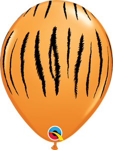 55474 Orange Tiger Stripes 11" Round