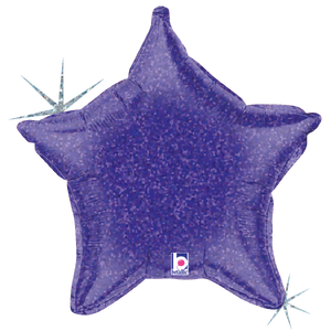 15010 Purple Holographic Star