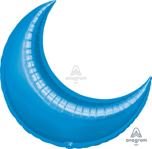 16227 SuperShape Blue Crescent 35"