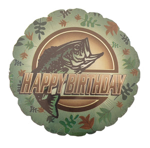 114213 Happy Birthday Bass Fishing