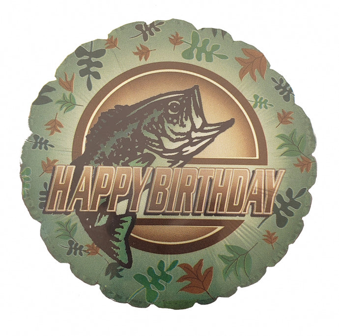 114213 Happy Birthday Bass Fishing