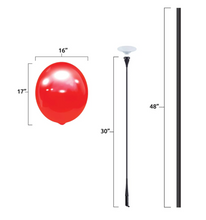 Load image into Gallery viewer, BalloonBobber® Long Pole Kit with Brackets with Bands &amp; Screws

