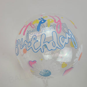 20" Birthday Bubble Balloon