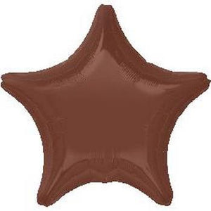 23021 Chocolate Brown Star