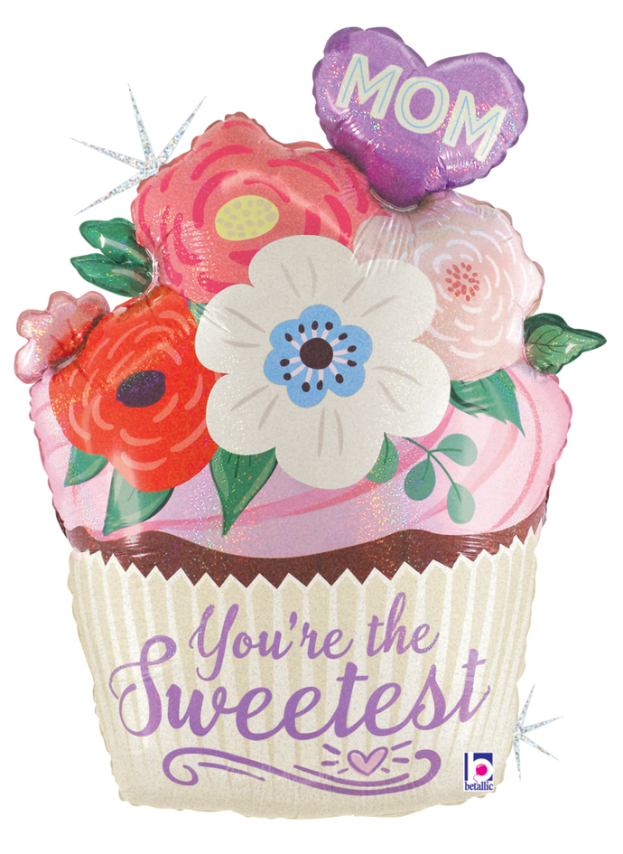 25342 Floral Mom Cupcake