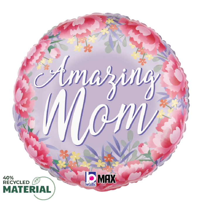 26435 Satin Floral Amazing Mom