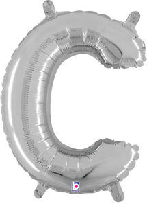 34903SP Letter C Silver 14in