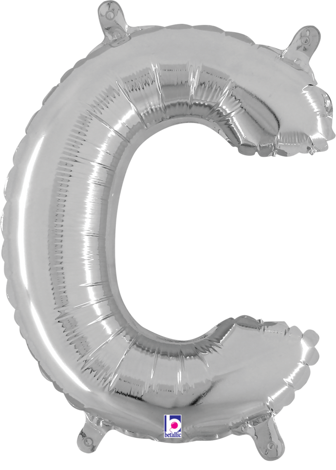 34903SP Letter C Silver 14in