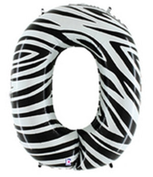 35840 Zebra Megaloon® Number 0