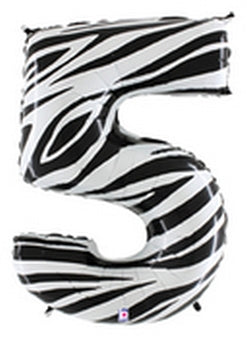 35845 Zebra Megaloon® Number 5