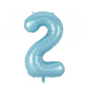 Econo Number "2" Pastel Blue