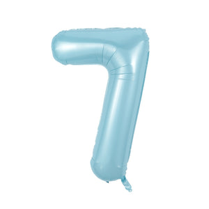 Econo Number "7" Pastel Blue