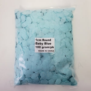 Round Tissue Paper Confetti - Sky Blue