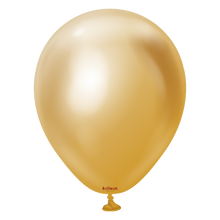 Load image into Gallery viewer, K67361 Kalisan Mirror Gold 5" Round (50ct)
