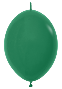 842448 Fashion Forest Green 12" Link-O-Loon Balloons