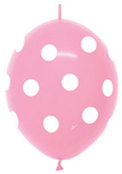 54115 Polka Dot Fashion Bubble Gum Pink 12