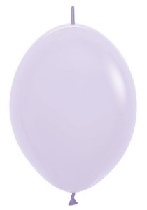 54178 Pastel Matte Lilac 12" Link-O-Loon Balloons