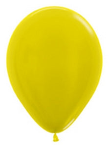 55085 Metallic Yellow 18" Round