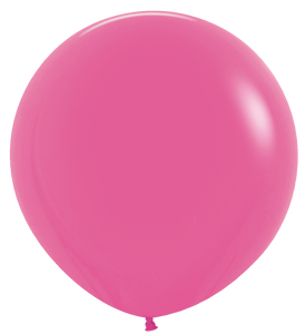 59010 Deluxe Fuchsia 24" Round (10ct)