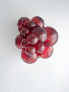 24012 Tuftex Crystal Burgundy 24" Round (25ct)
