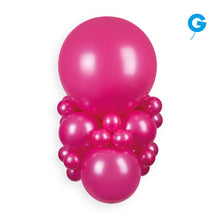 Load image into Gallery viewer, 156454 Gemar Metallic Fuchsia 19&quot; Round (25ct)
