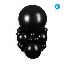 Load image into Gallery viewer, 156553 Gemar Metallic Black 19&quot; Round (25ct)
