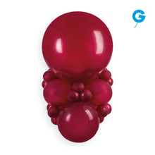Load image into Gallery viewer, 114706 Gemar Burgundy 11-12" Round (50ct)
