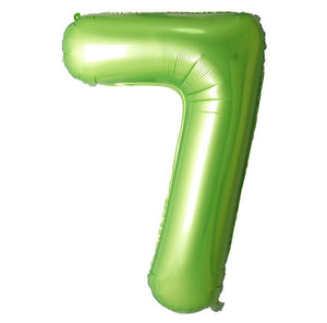 FN40077 Number "7" Green
