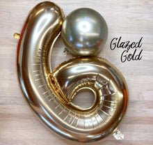 Load image into Gallery viewer, 55445 Ellie&#39;s Glazed Gold Number &quot;8&quot;
