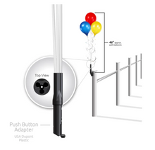 Load image into Gallery viewer, PermaShine® 3-Balloon Bouquet Upright Bracket Kit
