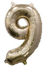 Load image into Gallery viewer, 55446 Ellie&#39;s Glazed Gold Number &quot;9&quot;
