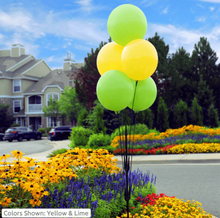 Load image into Gallery viewer, BalloonBobber® 5-Balloon Cluster Pole Kit with Ground Mount

