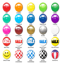 Load image into Gallery viewer, BalloonBobber® 5-Balloon Cluster Pole Kit with Ground Mount
