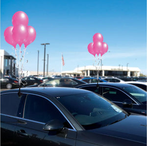 PermaShine® 4-Balloon Bouquet Adjustable Car Window Kit