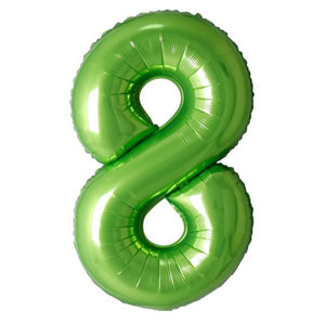 FN40078 Number "8" Green