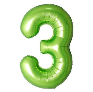FN40073 Number "3" Green