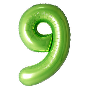 FN40079 Number "9" Green