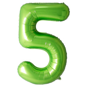 FN40075 Number "5" Green
