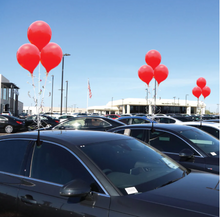 Load image into Gallery viewer, PermaShine® 3-Balloon Bouquet Adjustable Car Window Kit
