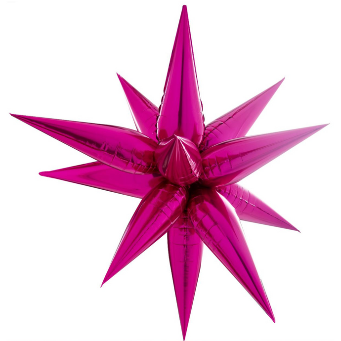 92842 Exploding Star Jumbo Magenta