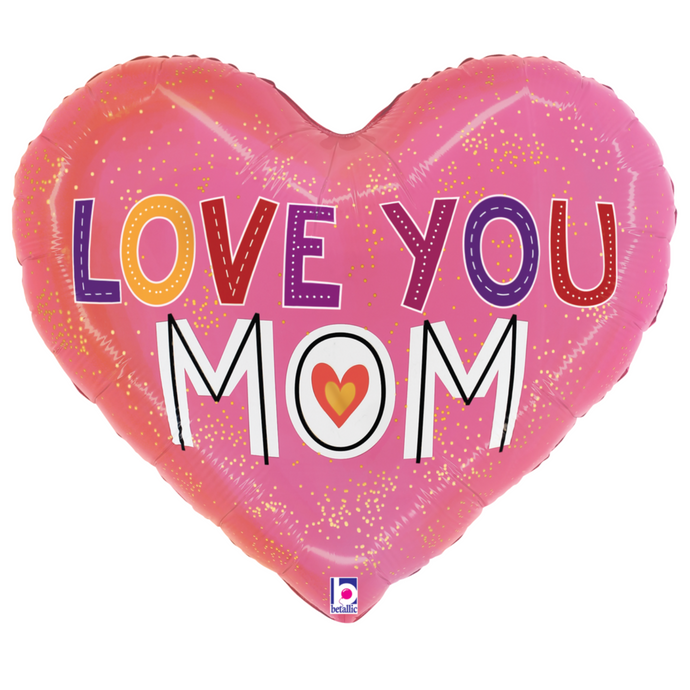 25340 Love you Mom Heart