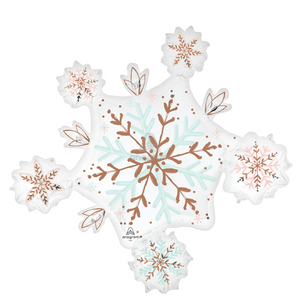 46135 Satin Winter Wonderland Snowflake