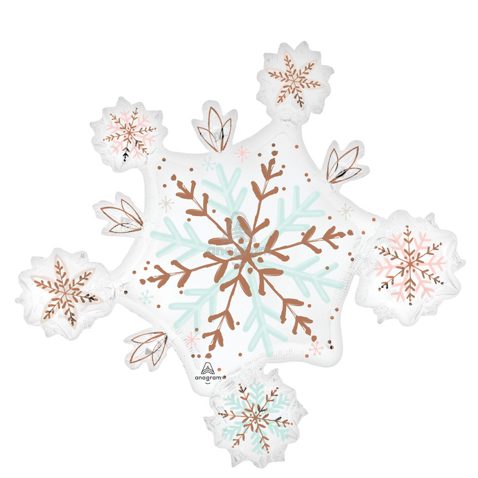 46135 Satin Winter Wonderland Snowflake